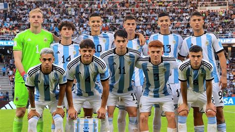 argentina mundial sub 20 partidos